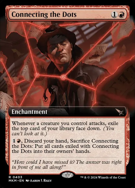 Connecting the Dots, Magic card MKM 403 — Murders at Karlov Manor set