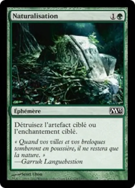 Naturalisation, carte Magic M13 178 — extension Magic 2013