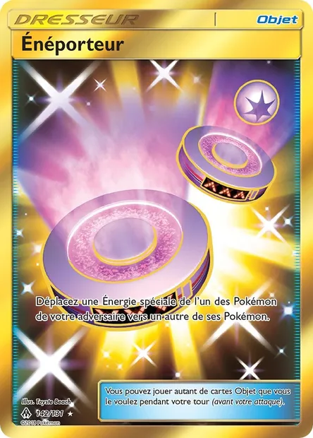 Énéporteur, carte Pokémon FLI 142 — extension Lumière Interdite