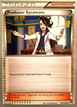 Professeur Platane, carte Pokémon WCD16 107-4 — extension World Championship Decks 2016