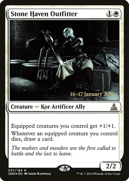 Stone Haven Outfitter, Magic card POGW 37s — Oath of the Gatewatch Promos set