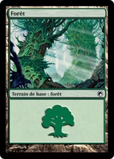 Forêt, carte Magic SOM 246 — extension Cicatrices de Mirrodin