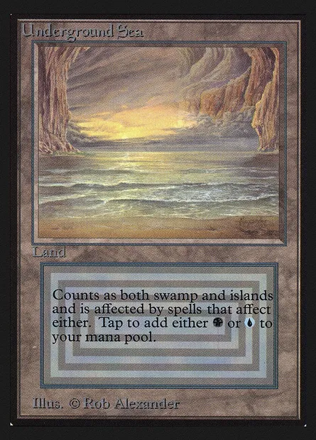 Underground Sea, Magic card CED 286 — Collectors' Edition set
