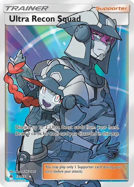 Ultra Recon Squad, Pokémon card FLI 131 — Forbidden Light set