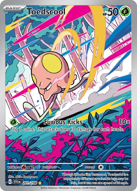 Toedscool, Pokémon card SVI 201 — Scarlet & Violet set