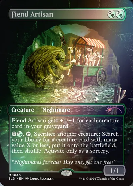 Fiend Artisan, Magic card SLD 1645★ — Secret Lair Drop set