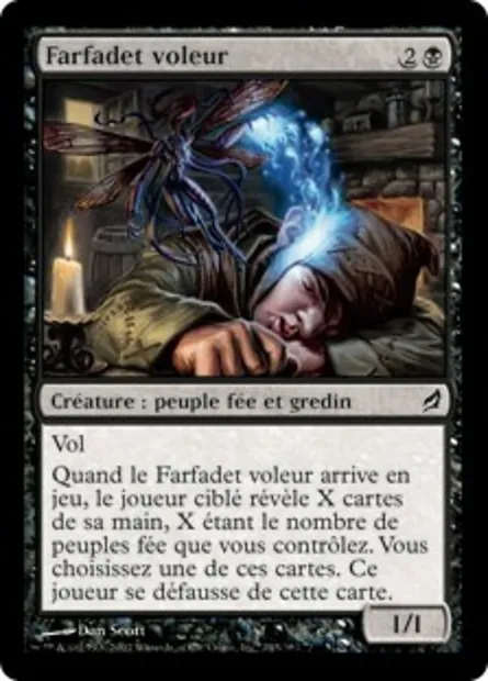 Farfadet voleur, carte Magic LRW 143 — extension Lorwyn
