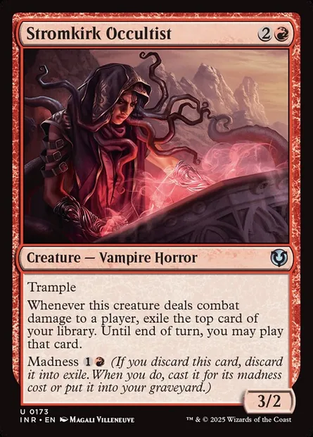 Stromkirk Occultist, Magic card INR 173 — Innistrad Remastered set
