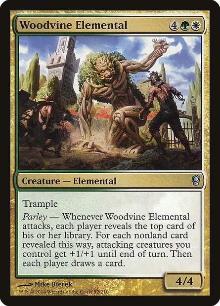 Woodvine Elemental, carte Magic CNS 52 — extension Conspiration