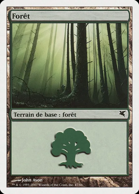 Forest, Magic card PSAL I47 — Salvat 2005 set