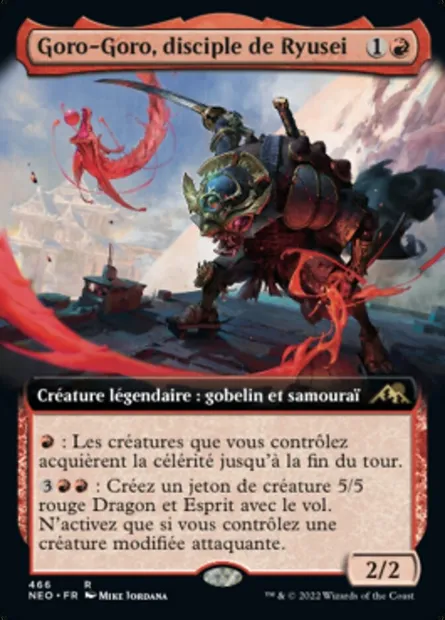 Goro-Goro, disciple de Ryusei, carte Magic NEO 466 — extension Kamigawa: La Dynastie Néon