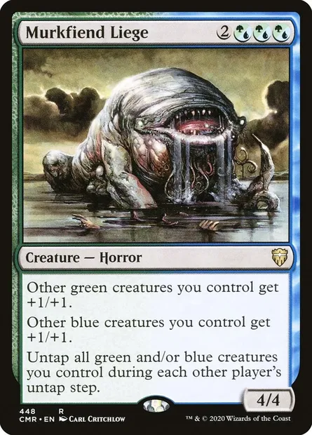 Murkfiend Liege, Magic card CMR 448 — Commander Legends set
