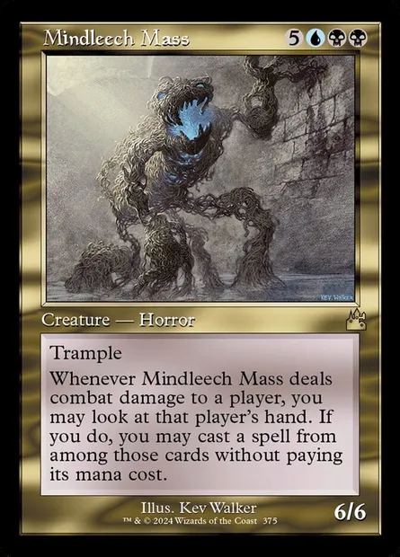 Mindleech Mass, Magic card RVR 375 — Ravnica Remastered set