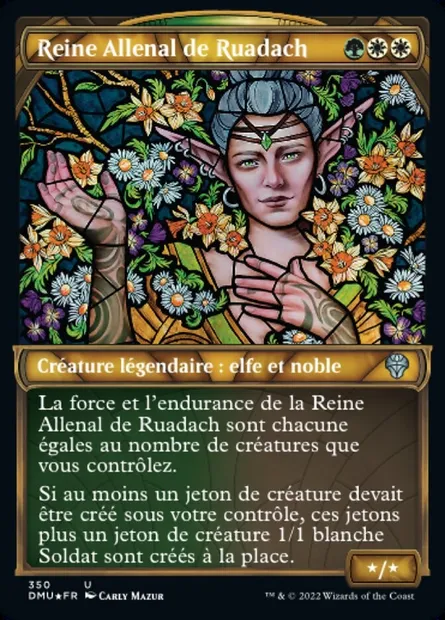 Reine Allenal de Ruadach, carte Magic DMU 350 — extension Dominaria Uni