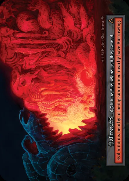 Hellmouth, Sorcery card GOT 394 — Gothic set