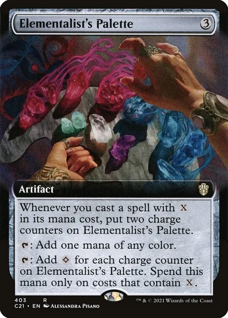 Elementalist's Palette, Magic card C21 403 — Commander 2021 set