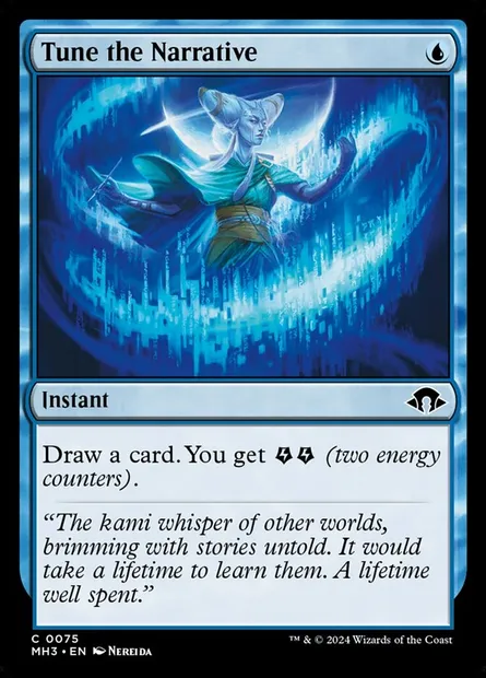 Tune the Narrative, Magic card MH3 75 — Modern Horizons 3 set