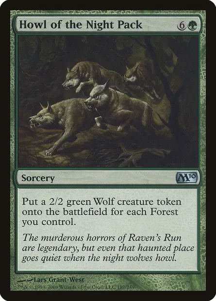Howl of the Night Pack, Magic card M10 187 — Magic 2010 set