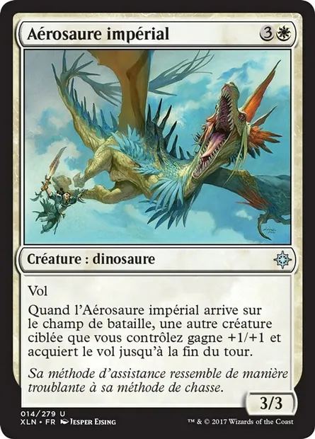 Aérosaure impérial, carte Magic XLN 14 — extension Ixalan