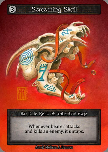 Screaming Skull, Sorcery card BET 331 — Beta set