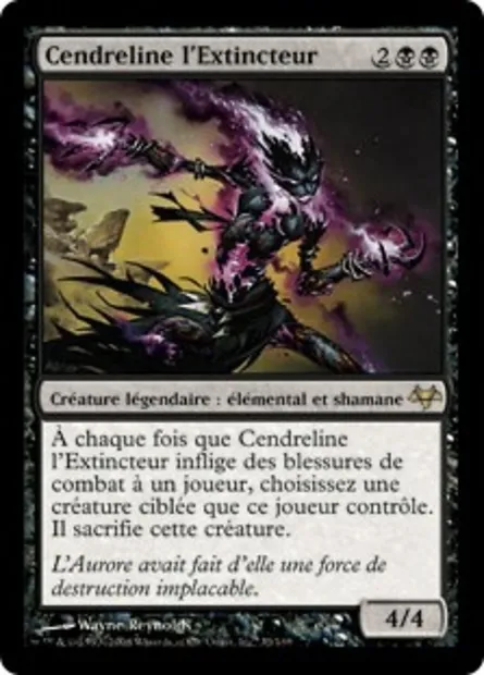 Cendreline l'Extincteur, carte Magic EVE 33 — extension Coucheciel