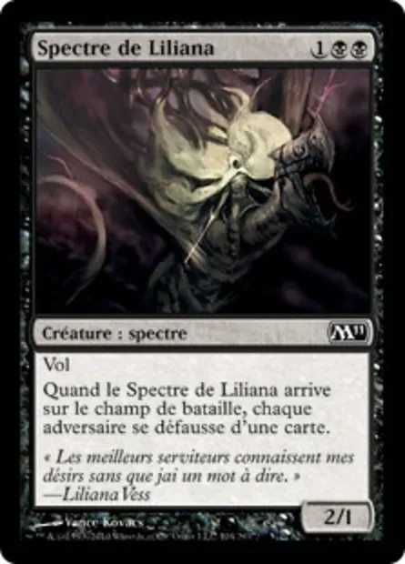 Spectre de Liliana, carte Magic M11 104 — extension Magic 2011