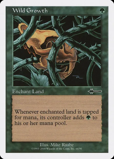 Wild Growth, Magic card BTD 64 — Beatdown Box Set set