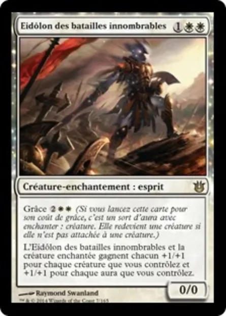 Eidôlon des batailles innombrables, carte Magic BNG 7 — extension Créations divines