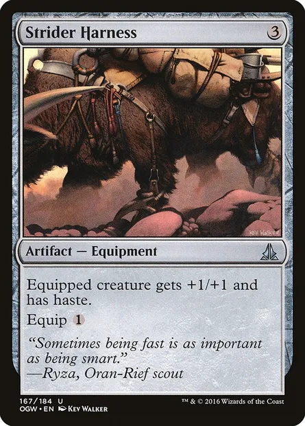 Strider Harness, Magic card OGW 167 — Oath of the Gatewatch set