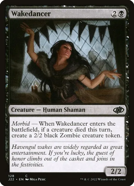 Wakedancer, Magic card J22 128 — Jumpstart 2022 set
