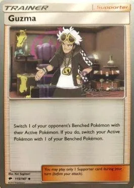 Guzma, carte Pokémon WCD18 115 — extension World Championship Decks 2018