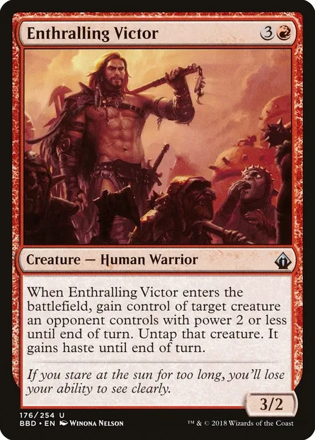 Enthralling Victor, Magic card BBD 176 — Battlebond set