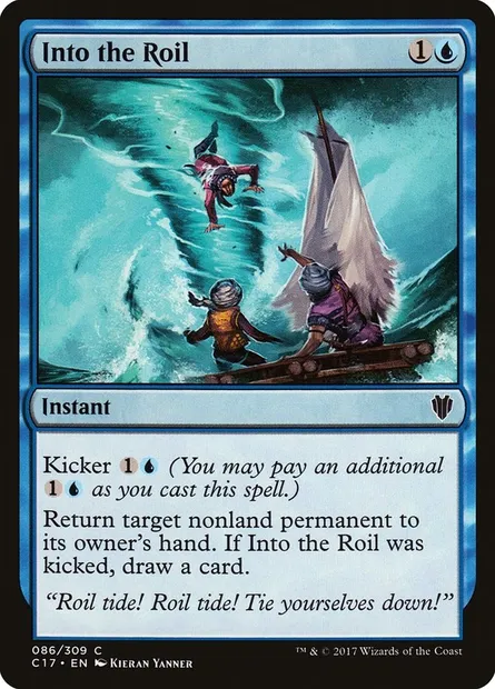 Into the Roil, Magic card C17 86 — Commander 2017 set