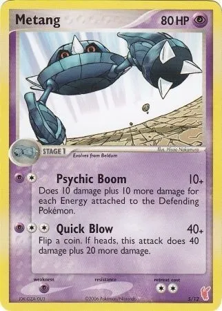 Metang, Pokémon card TK2P 005 — EX Trainer Kit 2 (Plusle) set