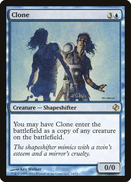 Clone, Magic card DDI 14 — Duel Decks: Venser vs. Koth set