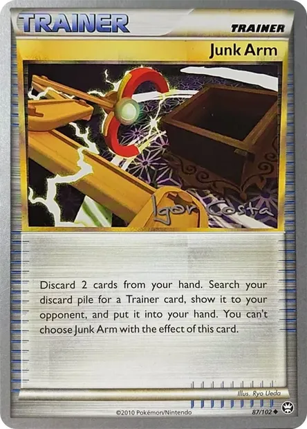 Junk Arm, Pokémon card WCD12 087-2 — World Championship Decks 2012 set