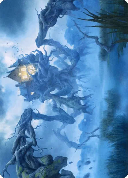 Creeping Inn // Creeping Inn, Magic card AMID 34 — Midnight Hunt Art Series set