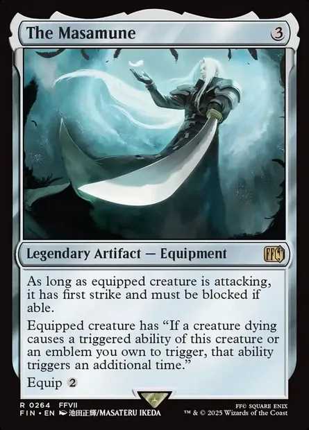 The Masamune, Magic card FIN 264 — Final Fantasy set