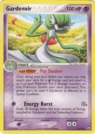 Gardevoir, carte Pokémon TDX 009 — extension Theme Deck & Blisters Exclusives