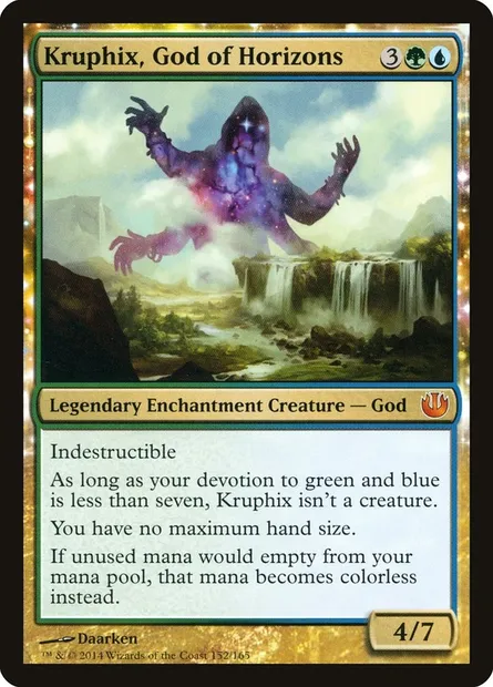 Kruphix, God of Horizons, Magic card JOU 152 — Journey into Nyx set