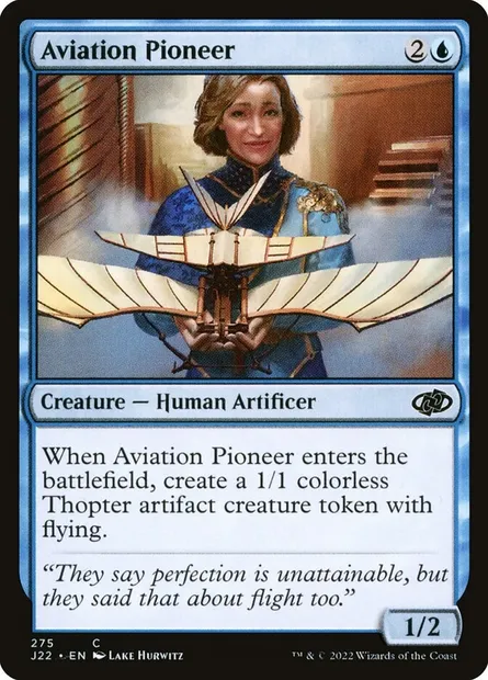 Aviation Pioneer, Magic card J22 275 — Jumpstart 2022 set
