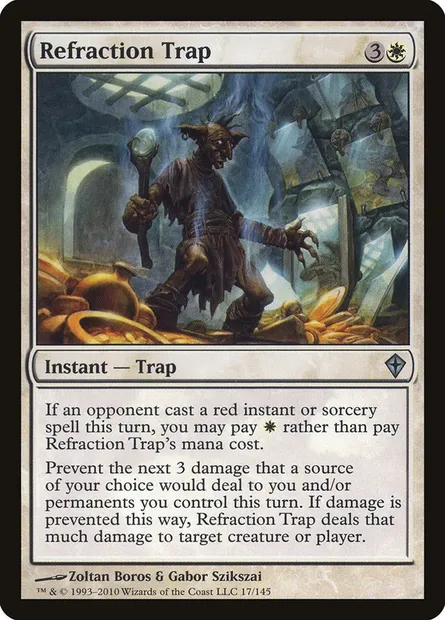 Refraction Trap, Magic card WWK 17 — Worldwake set