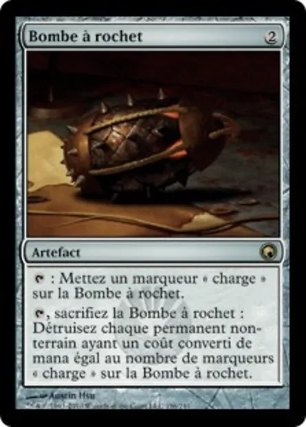 Bombe à rochet, carte Magic SOM 196 — extension Cicatrices de Mirrodin