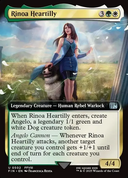 Rinoa Heartilly, Magic card FIN 502 — Final Fantasy set