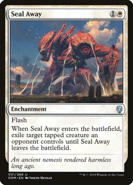 Seal Away, Magic card DOM 31 — Dominaria set