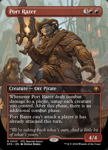 Port Razer, Magic card SPG 33 — Special Guests set