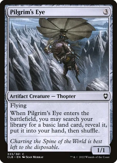 Pilgrim's Eye, Magic card CLB 333 — Commander Legends: Battle for Baldur's Gate set