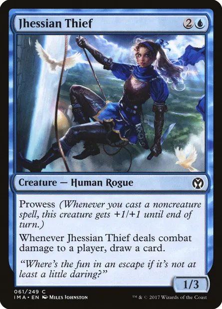 Jhessian Thief, Magic card IMA 61 — Iconic Masters set
