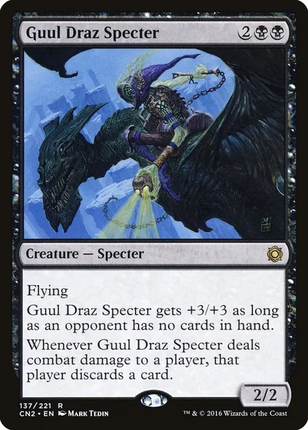 Spectre de Guul Draz, carte Magic CN2 137 — extension Conspiracy: Take the Crown