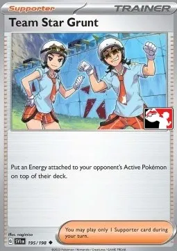 Sbire de la Team Star, carte Pokémon PPS 195 — extension Play! Pokémon Prize Pack Series